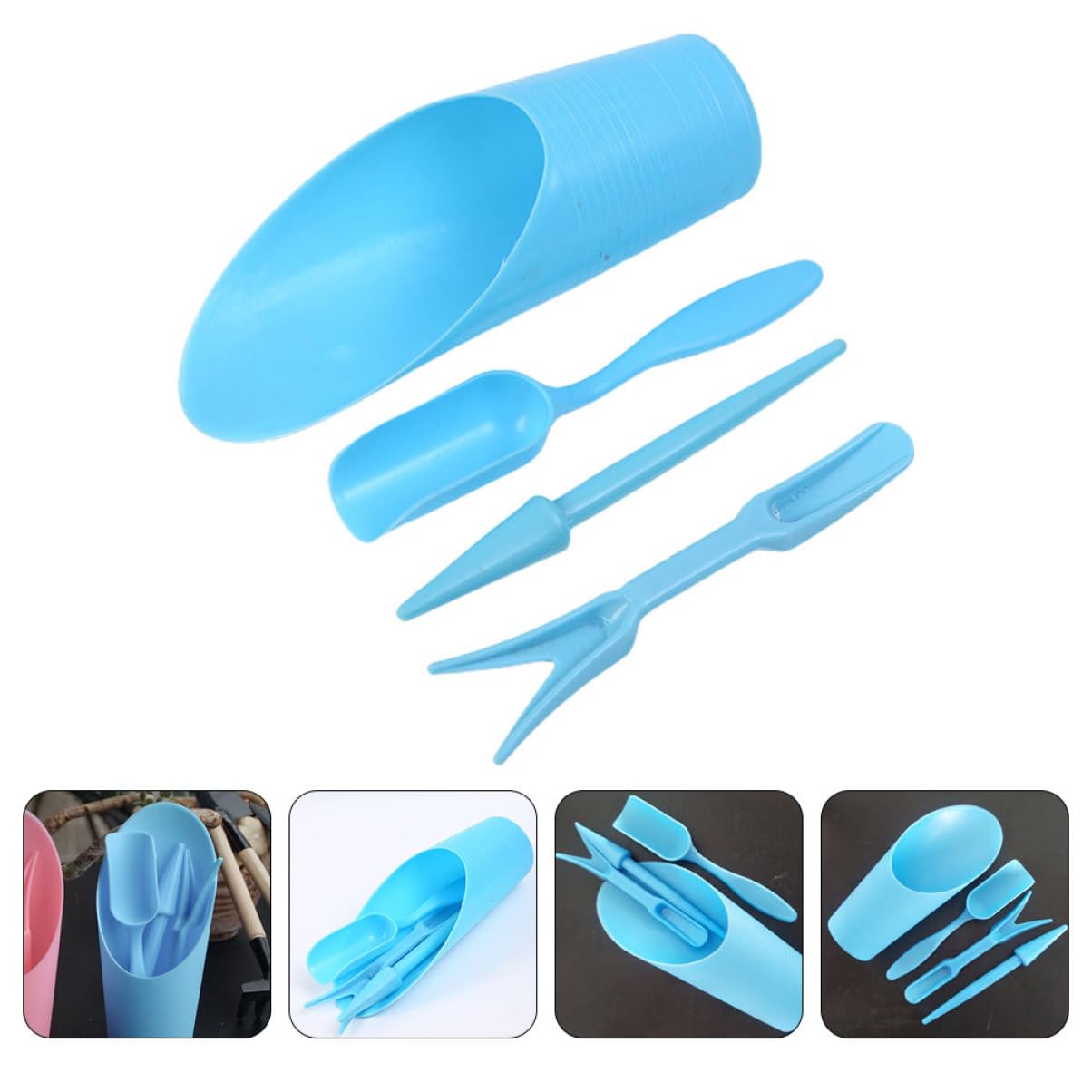 Plant Parent Tools - 4pcs/set, Plastic Durable Bucket shovel Potted