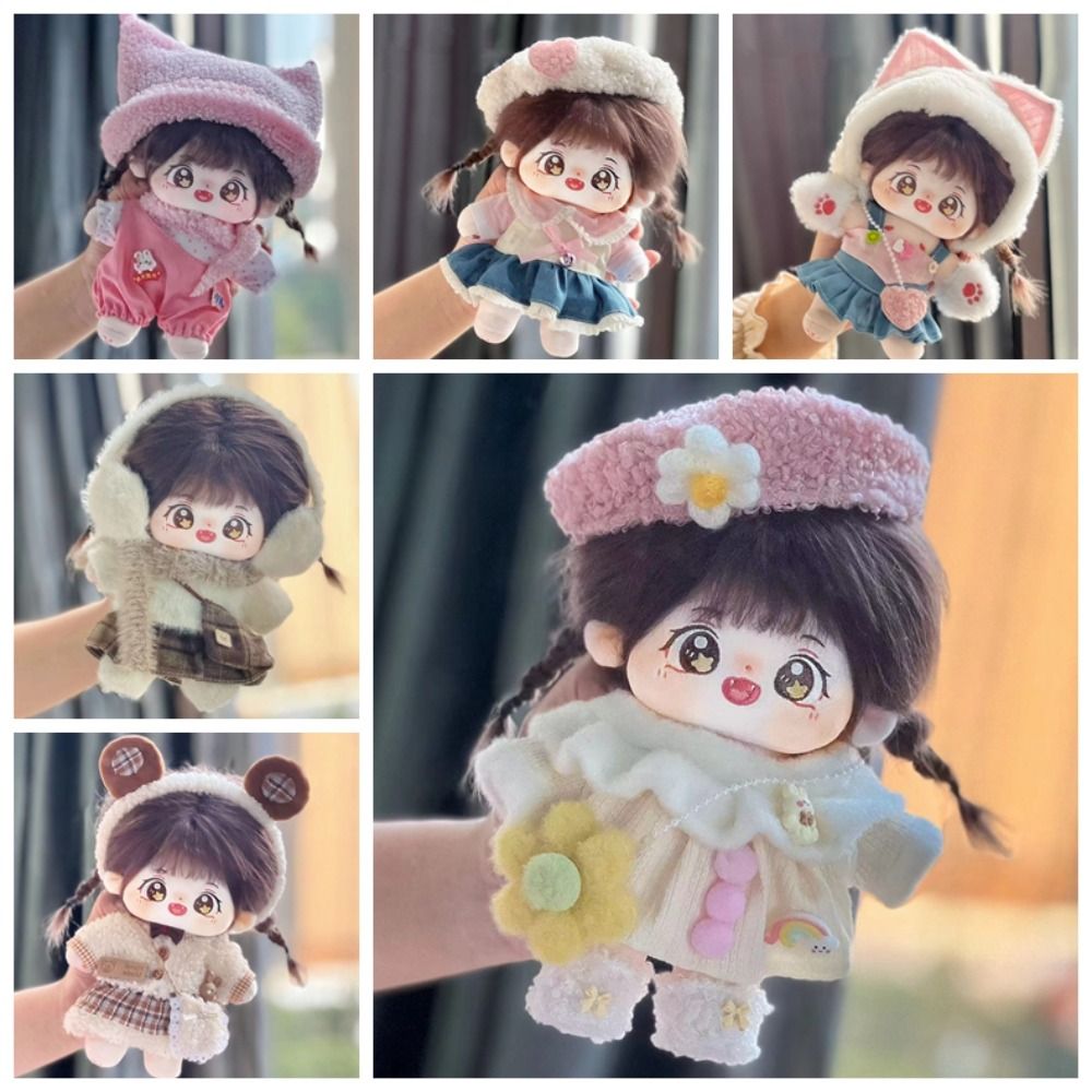 Philodendron Pink Princess - Princess Skirt 20cm Cotton Doll Dress