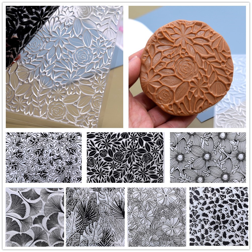 Plant Parent Tools - SNASAN Leaf FLower Plants Polymer Clay