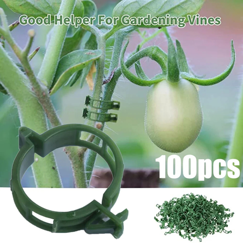 Plant Parent Tools - 100 PCS/ Plant Support Clip Plastic