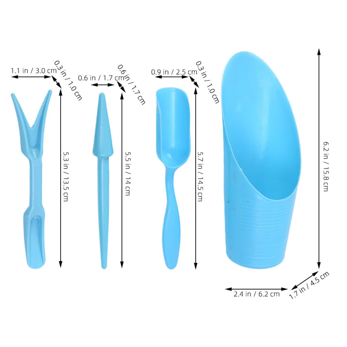 4pcs/set, Plastic Durable Buck - Plant Parent Tools review and price
