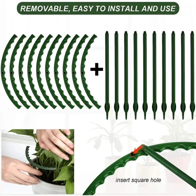 Plastic Plant Support Pile Sta - Plant Parent Tools review and price